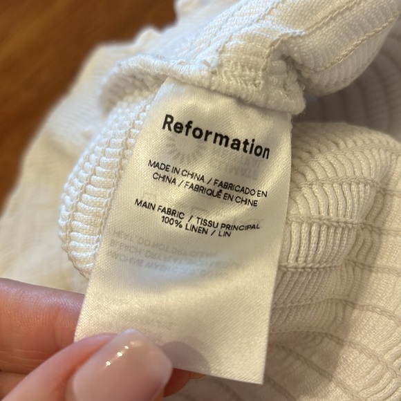 Reformation Holly Linen Top - Picture 11 of 12